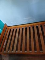 Ikea eenpersoonsbed met lattenbodem, Huis en Inrichting, Ophalen, 90 cm, Eenpersoons, Bruin