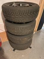 Pneus hiver + jantes + support pneus, Autos : Pièces & Accessoires, Pneus & Jantes, Enlèvement, Pneus hiver, Pneu(s)