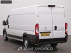 Peugeot Boxer 140PK L4H2 Navi Airco Cruise Camera Parkeersen, Auto's, Stof, Euro 6, 4 cilinders, 3000 kg