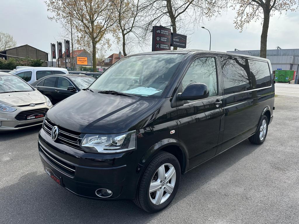 Volkswagen Transporter 2.0d •DUBBEL CABIN•AIRCO•NAVI•PROPERE, Bedrijf, Diesel, Transporter, Te koop