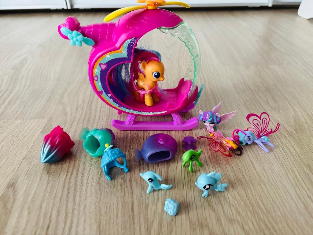 My Little Pony helikopter, Ophalen of Verzenden, Zo goed als nieuw