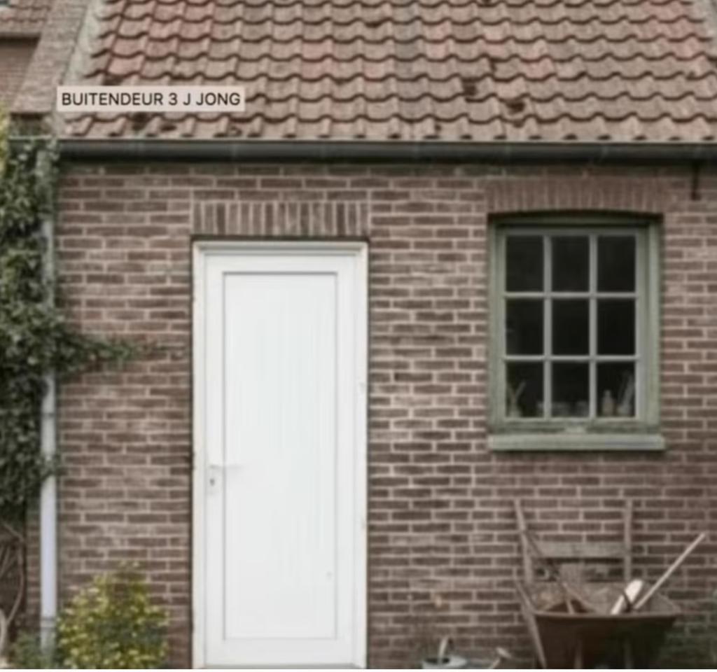 BUITENDEUR 3 J JONG;, Enlèvement, Synthétique, Porte extérieure