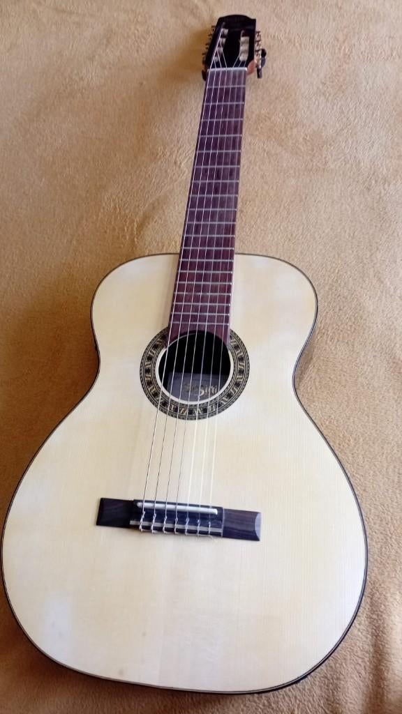 Rozini Premium Classical 7-String Guitar RX720, Muziek en Instrumenten, Ophalen, Zo goed als nieuw