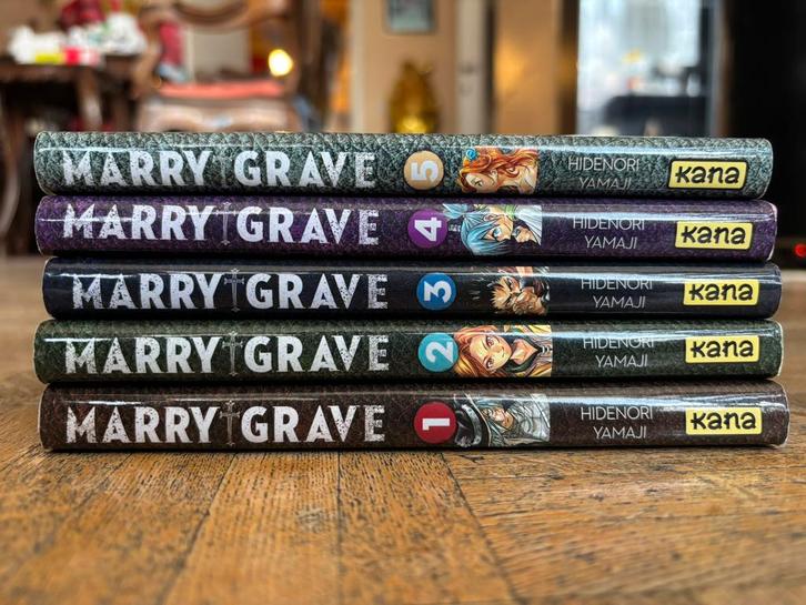 Manga Marry Grave 1-5 integrale, Livres, BD, Utilisé, Enlèvement ou Envoi