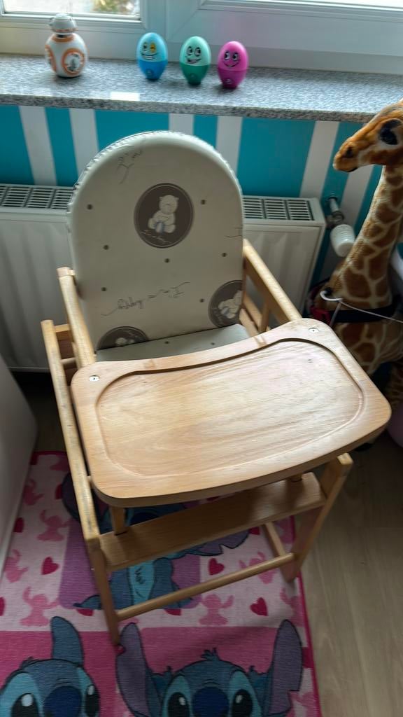 Eetstoel, Kinderen en Baby's, Kinderstoelen, Ophalen, Gebruikt