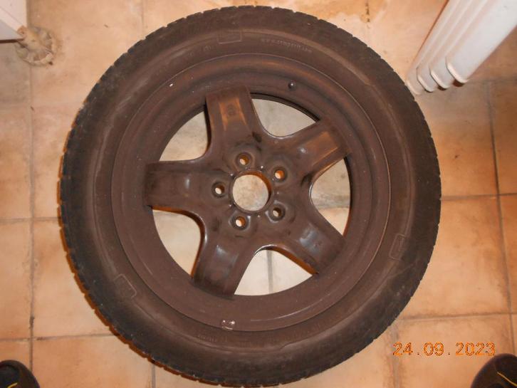 2 winterbanden 205/55 R16 T 91, Autos : Pièces & Accessoires, Pneus & Jantes, Pneus et Jantes, Pneus hiver, 16 pouces, 205 mm