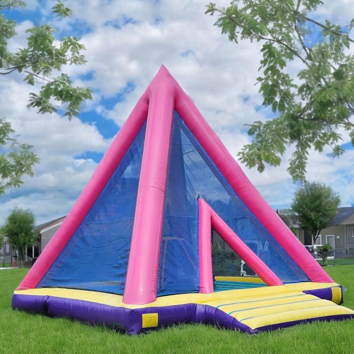 -35% GROTE KORTINGACTIE!! Groot Pyramide springkasteel!!, Hobby & Loisirs créatifs, Articles de fête | Location, Comme neuf, Enlèvement