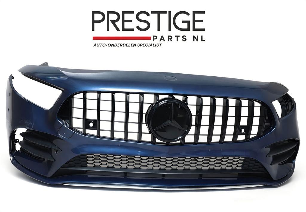 Voorbumper Mercedes A Klasse W177 AMG Origineel PDC AMG LINE, Gebruikt, -, Voor, Ophalen of Verzenden