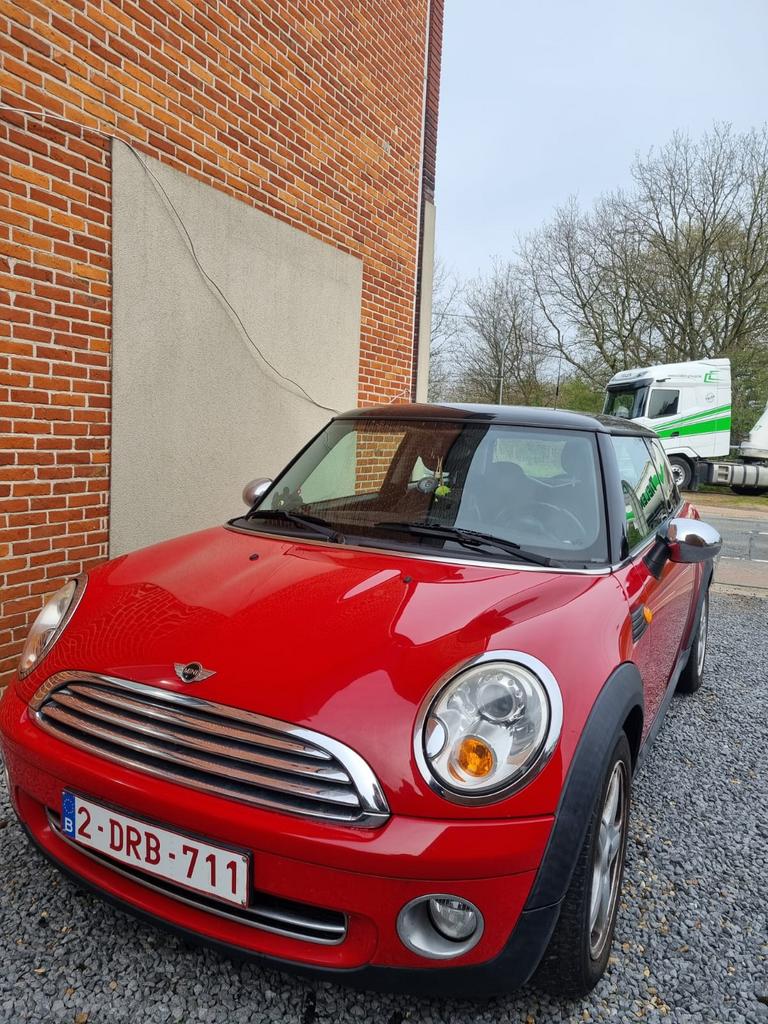Mini cooper rood, Auto's, Mini, Automaat, Leder, Bedrijf, Cooper