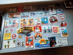 Stickers publicitaires vintage (lot : 40 pièces, années 70,, Enlèvement ou Envoi