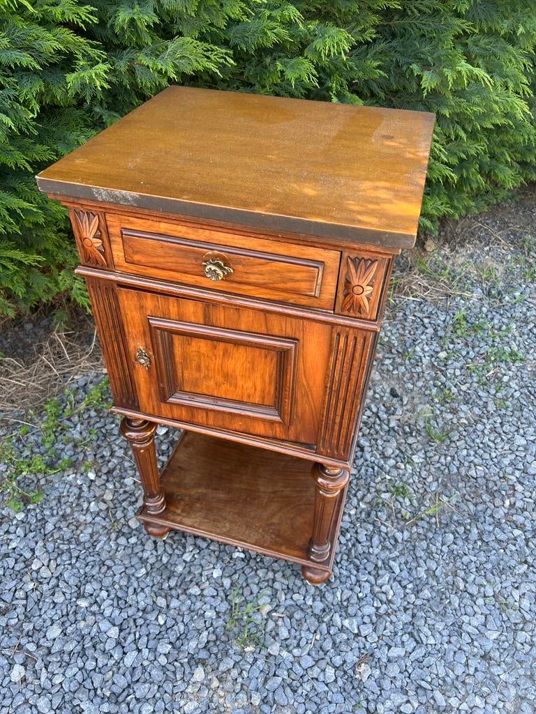 Ancienne table de chevet 10€, Maison & Meubles, Enlèvement ou Envoi, Comme neuf