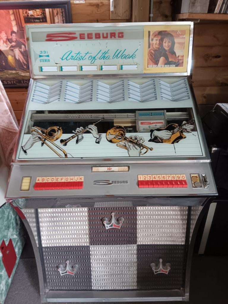 Jukebox  seeburg  ay en Q 160  kompleet eens nazien, Collections, Machines | Jukebox, Enlèvement, Seeburg