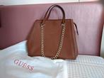 Guess handtas, Handtassen en Accessoires, Tassen | Damestassen, Ophalen, Zo goed als nieuw, Bruin, Handtas