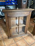 Louis-Philippe antiek eikenhouten medicijnkastje, Antiek en Kunst, Ophalen