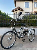 Tricycle à assistance électrique Tri-Bike état neuf 14 km !, Divers, Enlèvement ou Envoi, Pliant, Comme neuf, Fauteuil roulant manuel