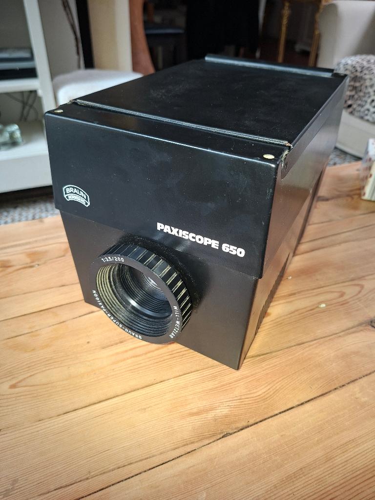 epidiascope, Ophalen, Gebruikt