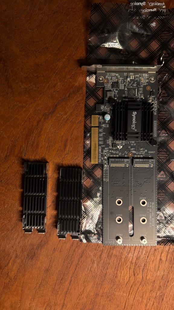 SSD PCI Synology M2D18, Informatique & Logiciels, Disques durs, Comme neuf, Serveur, Interne, NAS, Enlèvement ou Envoi