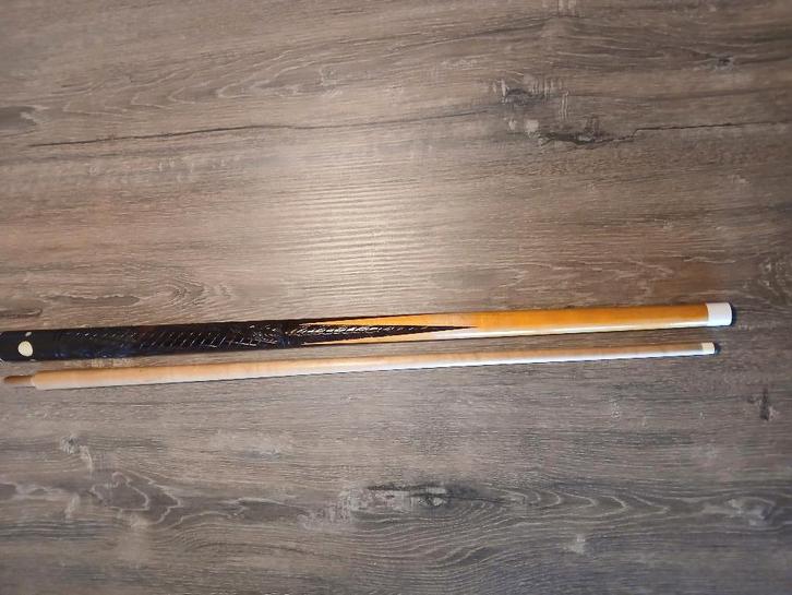 BELLE QUEUE DE BILLARD SAMPAIO VINTAGE, Sports & Fitness, Billards & Billards américains, Comme neuf, Queue ou Boules, Enlèvement ou Envoi