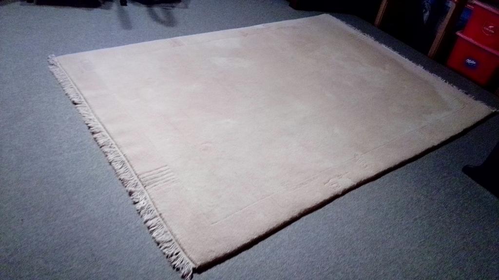 Wollen tapijt, als nieuw! Zeer proper, Ophalen