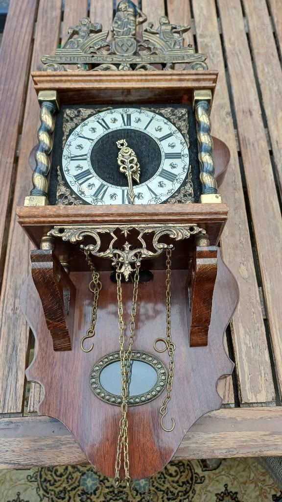 Horloge murale ancienne, Antiquités & Art, Antiquités | Horloges, Enlèvement