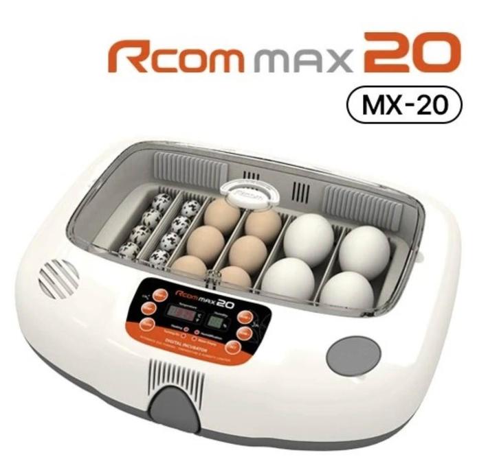 Rcom Max 20 automatische digitale broedmachine, Dieren en Toebehoren, Pluimvee | Toebehoren, Nieuw, Broedmachine, Ophalen of Verzenden