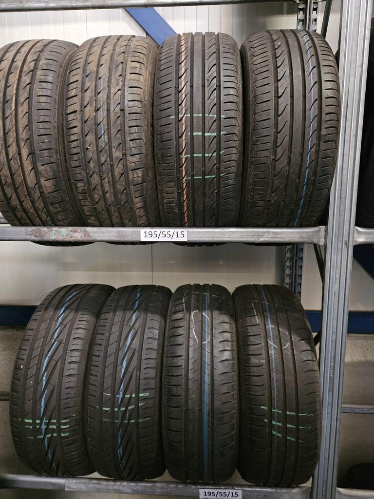 195/55/15 zomerbanden diverse A-merken 6+mm vanaf €40 p st., Auto-onderdelen, Banden en Velgen, Gebruikt, 15 inch, -, -