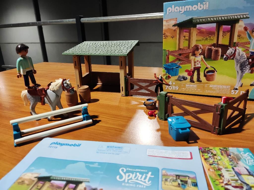 Kit Playmobil 70119 Spirit, Enlèvement, Utilisé