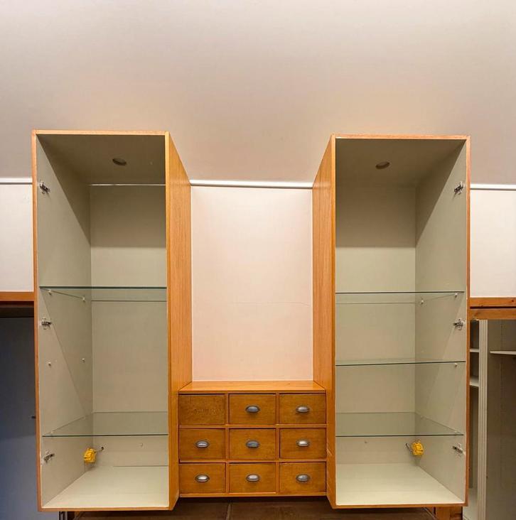 Vitrinekast, Huis en Inrichting, Kasten | Vitrinekasten, Gebruikt, Glas, Ophalen