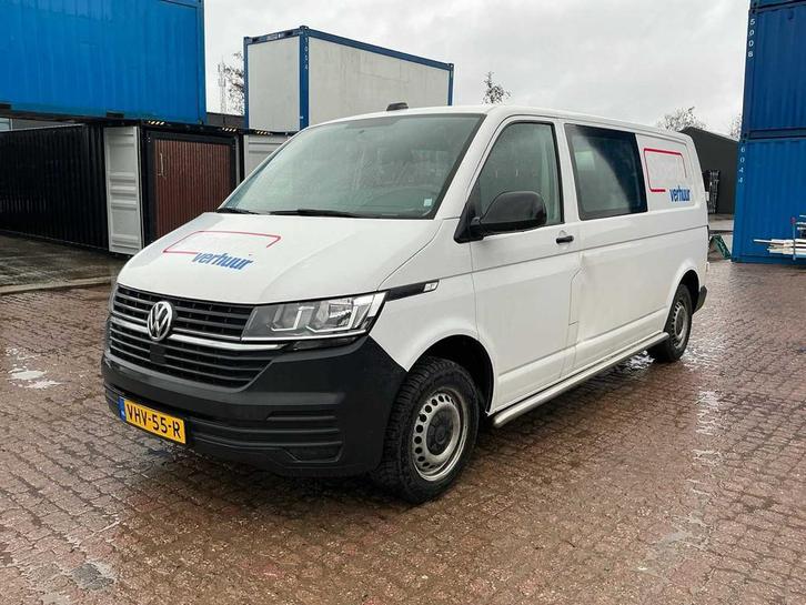 Volkswagen Transporter T6.1 2.0 TDI L2H1 DC Bedrijfswagen, Auto's, Bestelwagens en Lichte vracht, Bedrijf, Volkswagen, Diesel