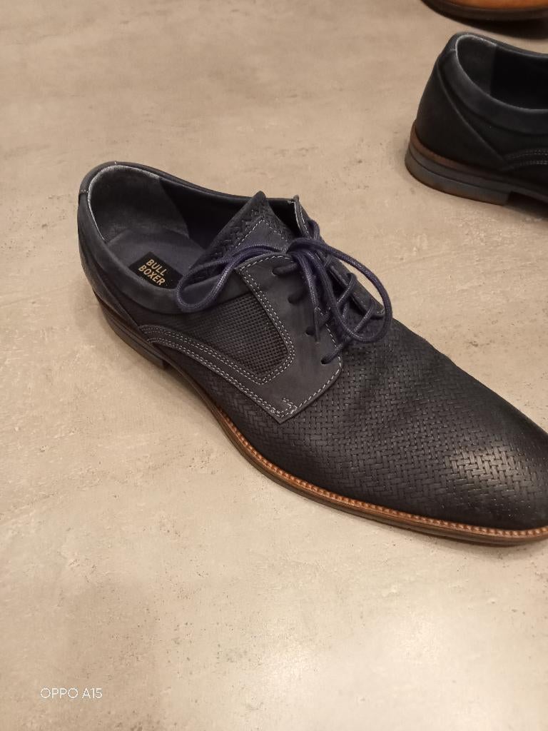 donker blauwe schoenen, Ophalen, Zo goed als nieuw