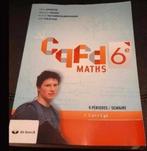 Cqfd maths 6e corrigé NEUF, Livres