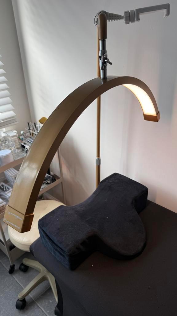 Professionele LED beauty booglamp – salonkwaliteit, Huis en Inrichting, Lampen | Overige, Zo goed als nieuw, Ophalen