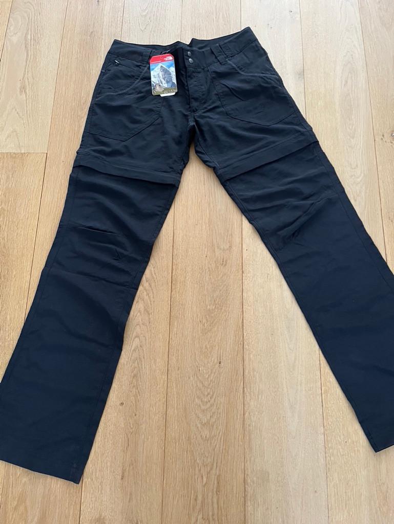 The North Face zwarte wandelbroek afritsbaar nieuw, Sport en Fitness, Bergsport en Wandelen, Verzenden, Nieuw, Kleding