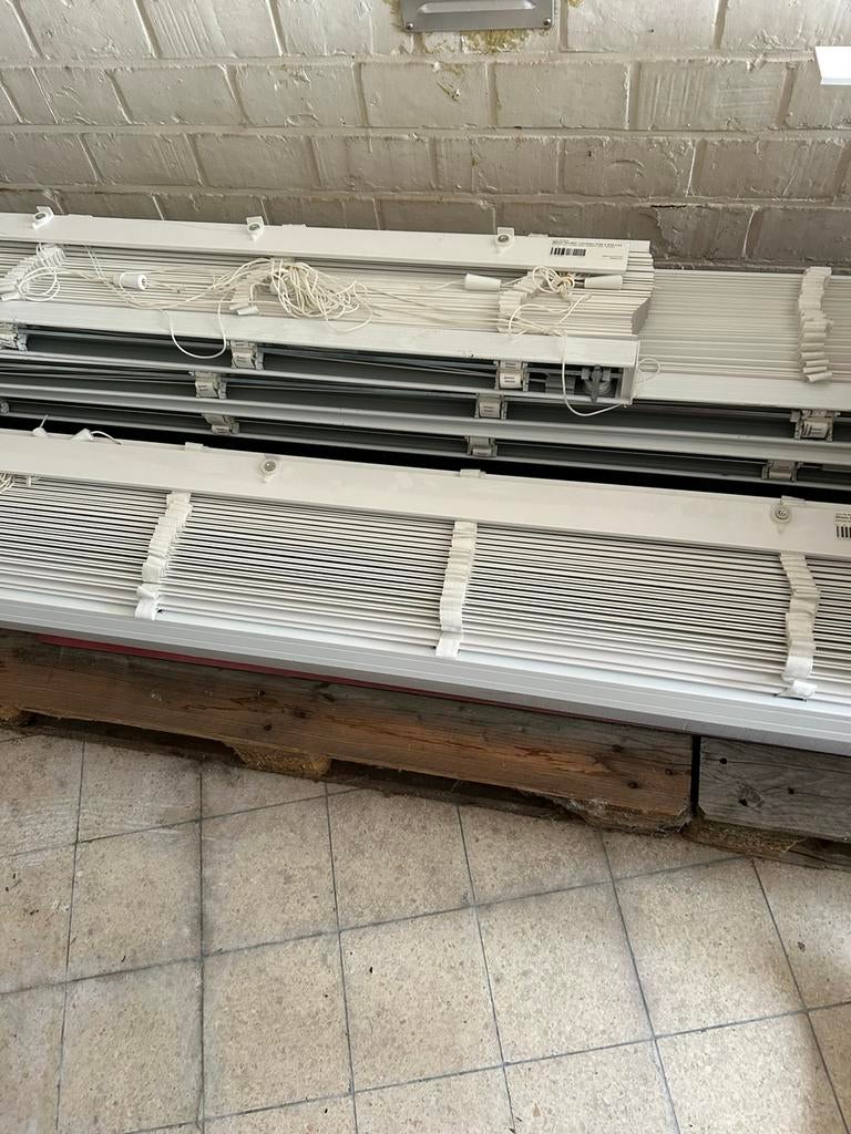 Gordijnlamellen (4 stuks), Ophalen, Gebruikt, Wit