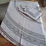 Deux nappes rondes vintage, Maison & Meubles, Enlèvement ou Envoi