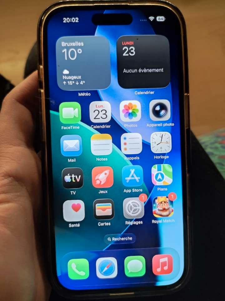 Iphone 16 bleu, Télécoms, Téléphonie mobile | Apple iPhone, Comme neuf, 128 GB, Sans abonnement, iPhone 16, Bleu, Enlèvement