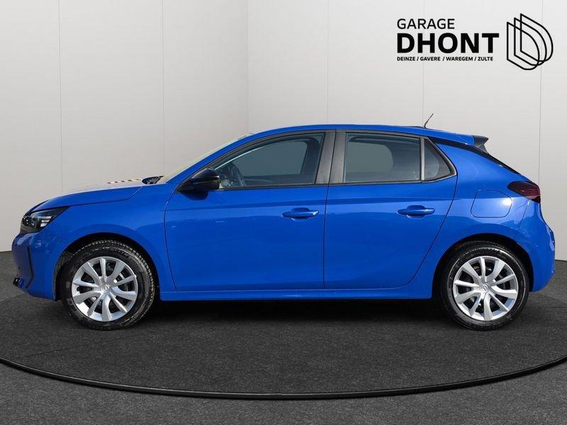 Opel Corsa Edition - 51kWh - 156PK, Auto's, Stof, Blauw, 51 kWh, 5 zetels