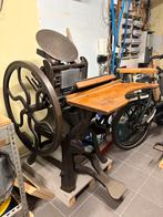 Trapdegel / letterpress drukwerk, Ophalen