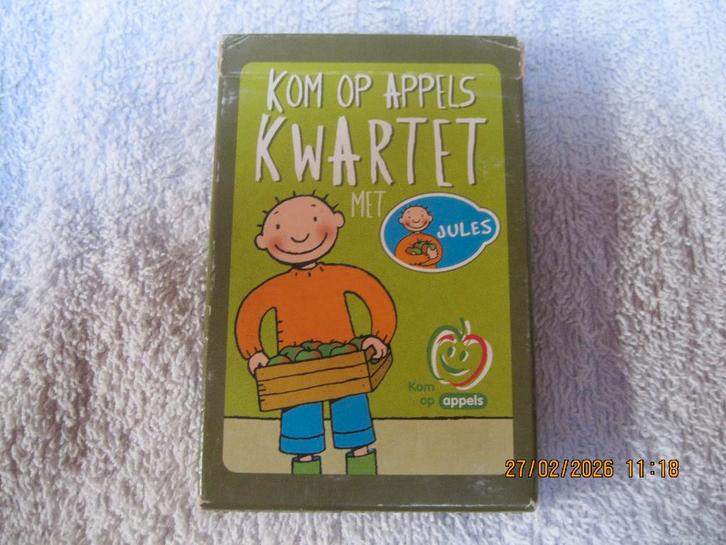 Quatuor avec Jules, Collections, Cartes à jouer, Jokers & Jeux des sept familles, Utilisé, Jeu(x) des sept familles, Enlèvement ou Envoi