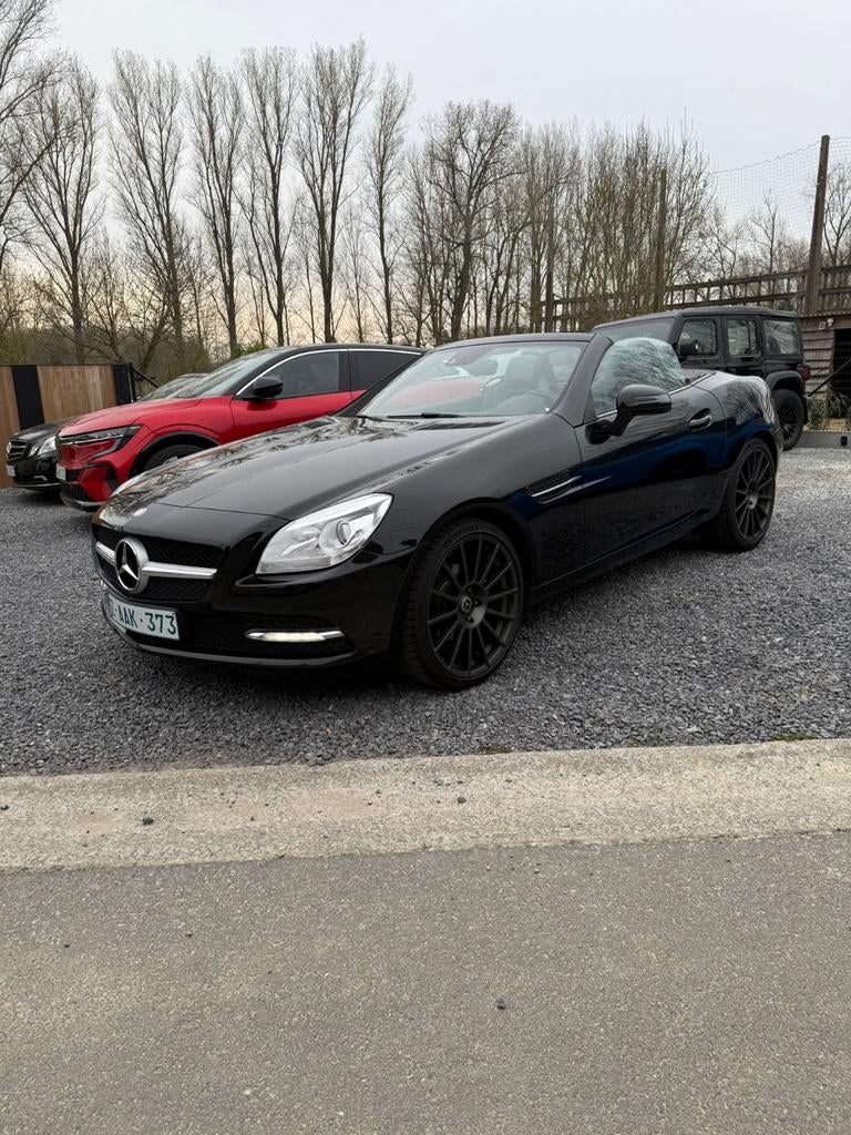 Mercedes-Benz Slk 200 reeds blanco gvv!!!, Autos, Mercedes-Benz, Cuir, Euro 5, Achat, 135 kW