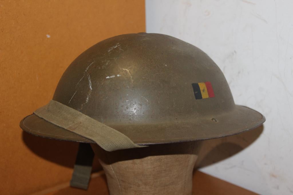 ABL M-1949 Helm, Verzamelen, Verzenden, Landmacht, Helm of Baret