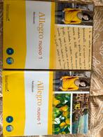 allegro nuovo 1 werk en tekstboek  Italiaans leren nieuw, Ophalen, Nieuw