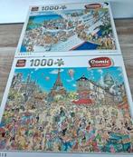 2  puzzel van 1000 stuks van king, Ophalen, 500 t/m 1500 stukjes, Zo goed als nieuw, Legpuzzel