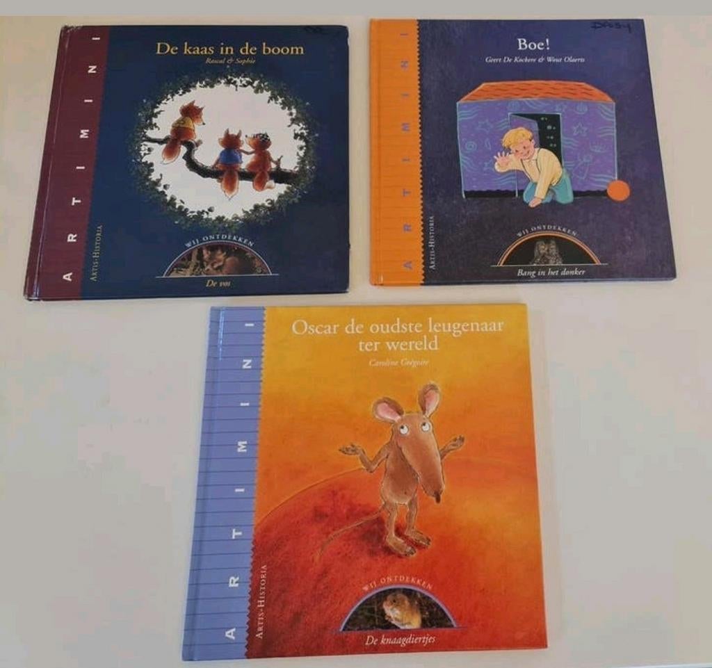 Artimini : wij ontdekken.... ( 3 stuks), Boeken, Ophalen of Verzenden