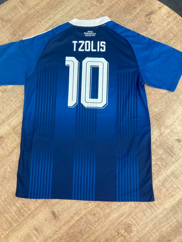 Voetbalshirt Griekenland 2026 Tzolis, Sport en Fitness, Ophalen of Verzenden, Nieuw, Shirt