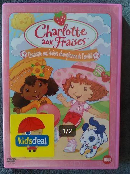 DVD „Strawberry Shortcake, kampioen van vriendschap”, Tekenfilm, Ophalen of Verzenden, Zo goed als nieuw, Alle leeftijden