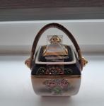 Vintage Japanse porseleinen jampot, Gebruikt, Verzenden, Overige typen, Overige stijlen