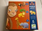 Puzzle géant Djeco, Kinderen en Baby's, Speelgoed | Kinderpuzzels, Ophalen of Verzenden, Zo goed als nieuw, 2 tot 4 jaar