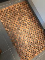 Set van 2 acacia badmatten, Ophalen, Gebruikt, Bruin, Badmat