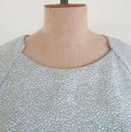 Als nieuw: feestelijke jurk GSP, prachtige stof. Maat 48B, Kleding | Dames, Overige kleuren, Maat 46/48 (XL) of groter, Ophalen of Verzenden